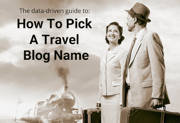 travel blogger name
